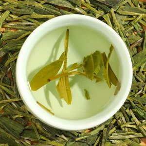 Китайский зелёный чай &quot;Лунцзин&quot;, 50 г (+ - 5 г)