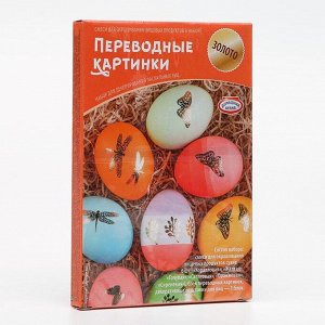 Набор «Переводные картинки» 6 шт. (красный, жёлтый, синий, оранжевый, фиолетовый)