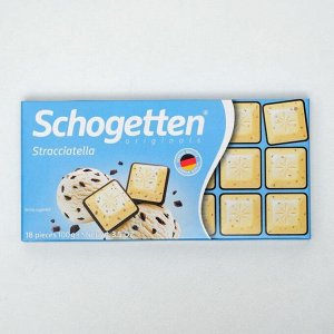 Шоколад Schogetten Straciatella 100 г
