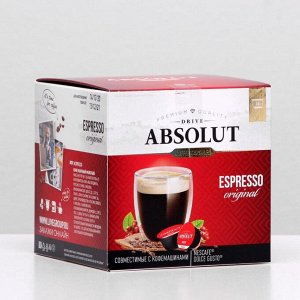 Капсулы для кофемашин Dolce Gusto: Drive Absolut Dg Эспрессо, 96 г