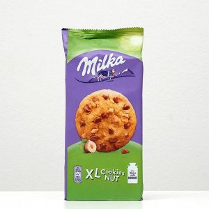 Печенье Milka Nuts XL Cookies, 184 г