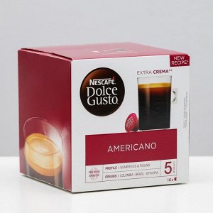 Капсулы для кофе Nescafe Americano, 16 шт