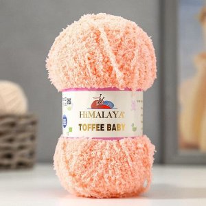 Пряжа "Toffee baby" 100% полиэстер 136м/50гр (78107)