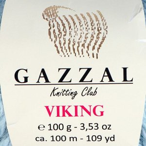 Пряжа "Viking" 30% шерсть, 70% акрил 100м/100гр (4007)