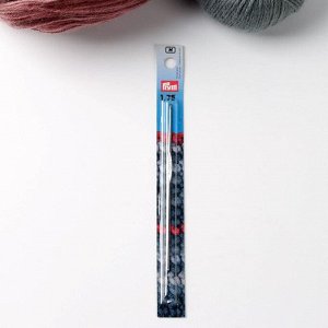 Крючок для вязания, для тонкой пряжи, c направляющей площадью, d = 1,75 мм, 12,5 см