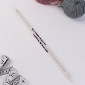 Спицы для вязания «Ergonomics», прямые, d = 6,5 мм, 35 см, 2 шт