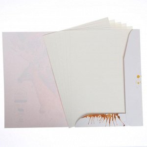 Бумага А3 для акварели в папке, "Малевичъ" Waterfall, 297 x 420 мм., 200г/м, 10 листов