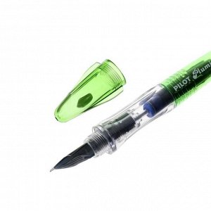 Ручка перьевая Pilot 0,58мм, корпус светло-зеленый, синяя FCD-PXS (LG)