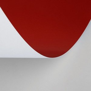 Картон цветной Металлизированный, 650 х 500 мм, Sadipal, 1 лист, 225 г/м2, красный