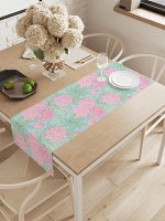 Дорожка на стол «Розовая поляна 40x145 см»