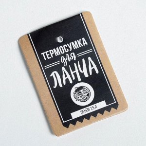 Термосумка-шоппер "Cosmo ланч", 30 х 25 х 10 см