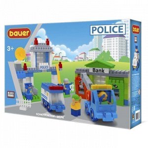 Констр-р Bauer 632 "Полиция" набор Ограбление банка