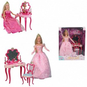 Штеффи Кукла принцесса со столиком 5733197