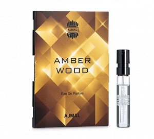 AJMAL unisex AMBER WOOD   Туалетные духи   1.5 мл. (пробник)