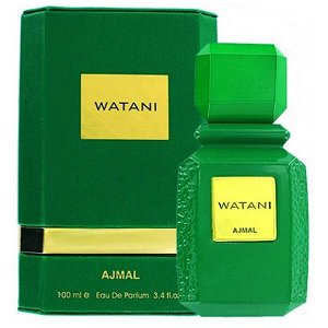 AJMAL unisex WATANI - AKHDAR   Туалетные духи   1.5 мл. (зеленый) (пробник)