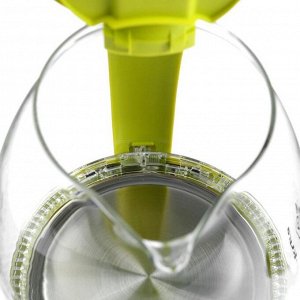 Чайник электрический Sakura SA-2715GR, стекло, 1.7 л, 2200 Вт, зеленый