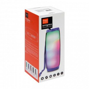 Портативная колонка SK1012GN, microSD/USB, Bluetooth 5.0, 10 Вт, 1200 мАч, зеленая