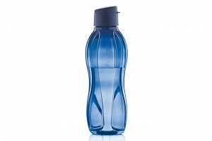 Эко-бутылка 1 л с клапаном синяя  1шт - Tupperware®.