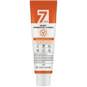 [MAYISLAND] Витамин крем антиоксидант для тусклой кожи 7Days Secret VITA PLUS-10 CREAM 50гр