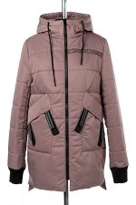 04-2720 Куртка демисезонная (Синтепон 150) Плащевка серо-розовый