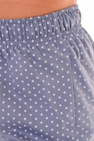 Пижама женская 1-202 (серый), Страусы