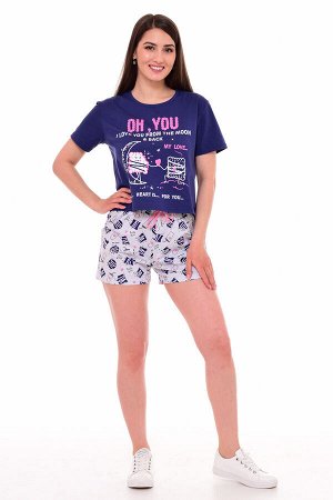 Пижама женская 1-189 (фиолетовый)