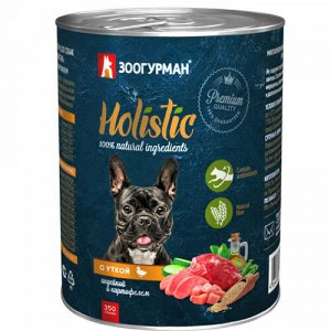 Зоогурман Holistic конс 350гр д/соб Утка/Индейка/Картофель (1/20)