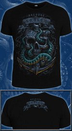 Футболки мужские RELEASE THE KRAKEN (Светится в темноте и ультрафиолете)