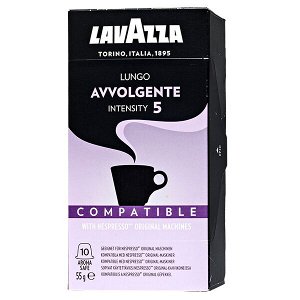 Кофе капсулы LAVAZZA Lungo Avvolgente 1 уп х 10 капсул