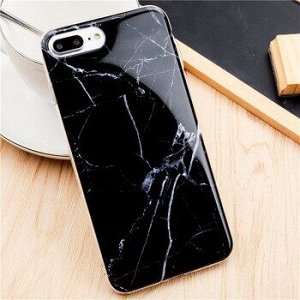 Чехол силиконовый мрамор iphone