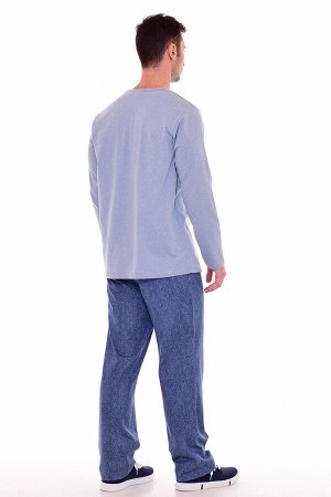 Пижама мужская 9-153 (голубой)
