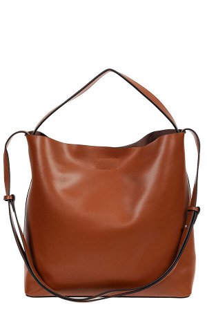 Женская сумка-мешок, цвет рыжий