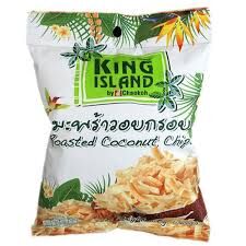 Кокосовые чипсы KING ISLAND, 40 гр