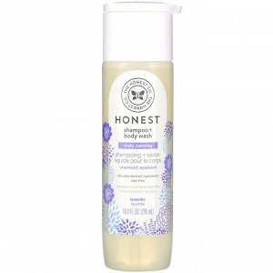 The Honest Company, Truly Calming Shampoo + Body Wash, Lavender, 10.0 fl oz (295 ml)