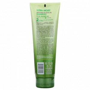Ультра-увлажняющий шампунь для сухих, поврежденных волос, авокадо и оливковое масло, 250 мл
