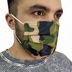 Медицинская маска с принтом – индивидуальное средство защиты тактического назначения №123