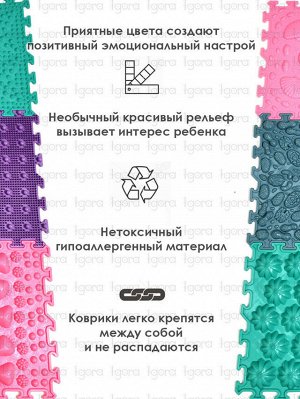 Коврики MAGIC PUZZLE (4 шт)