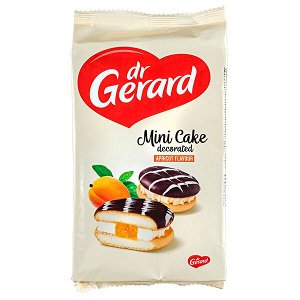 Печенье Dr. Gerard Mini Cake Decorated Apricot 165 г