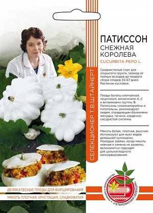 Патиссон Снежная королева