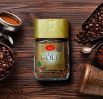 Кофе растворимый INSTANT COFFEE GOLD JAR 30G