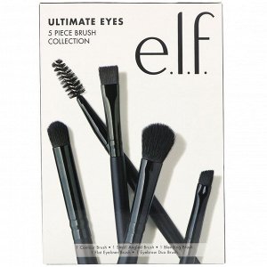 E.L.F., Ultimate Eyes, набор из 5 кистей для макияжа