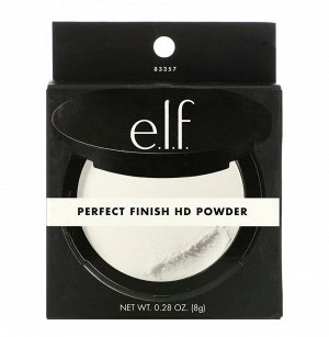 E.L.F., Perfect Finish, HD пудра, чистая, 0,28 унций (8 г)