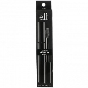 E.L.F., Studio Length & Volume Mascara, Black, 0.25 fl oz (7.5 ml )