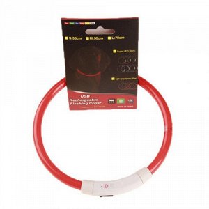 Светящийся ошейник USB Rechargeable Flashing Collar