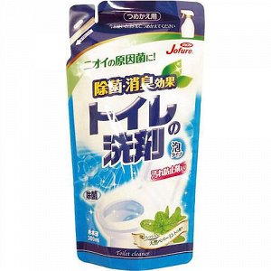 Пена-спрей чистящая "Jofure" для туалета 380 мл, мягкая упаковка / 24