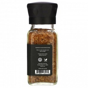 The Spice Lab, Hickory Smoked Sea Salt, Coarse Grain, 6.5 oz (2.8 g)