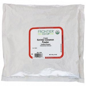 Frontier Natural Products, Порошок корицы Коринтия класса А, 16 унц. (453 г)