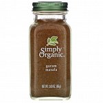 Simply Organic, Гарам масала, 85 г (3,00 унции)