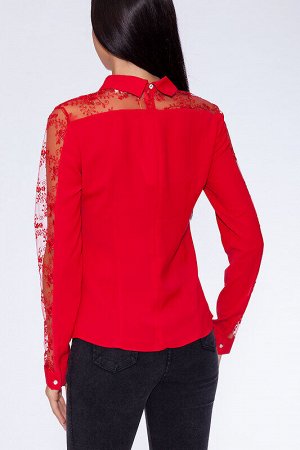 Блузка Красный
