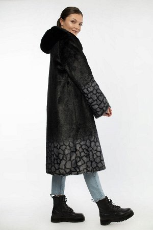 02-1261 Пальто шуба искусственная женская
